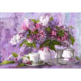 Tablolife Pembe Acem Borusu 35x50 cm Kanvas Tablo