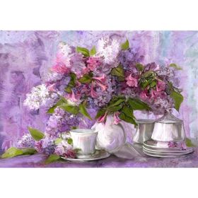 Tablolife Pembe Acem Borusu 35x50 cm Kanvas Tablo