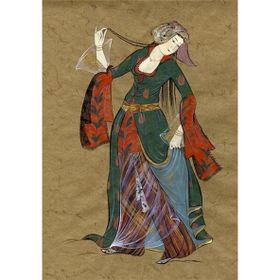 Tablolife Rakkase Minyatür 2 60x90 cm Kanvas Tablo