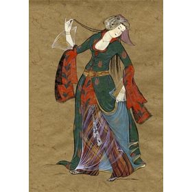 Tablolife Rakkase Minyatür 2 60x90 cm Kanvas Tablo