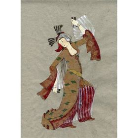 Tablolife Rakkase Minyatür 60x90 cm Kanvas Tablo