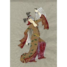 Tablolife Rakkase Minyatür 60x90 cm Kanvas Tablo