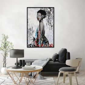Tablolife Red Lips 60x90 cm Yağlı Boya Dokulu Tablo
