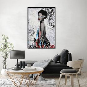 Tablolife Red Lips 60x90 cm Yağlı Boya Dokulu Tablo