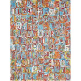 Tablolife Renkli Sayılar 60x90 cm Kanvas Tablo