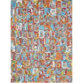 Tablolife Renkli Sayılar 60x90 cm Kanvas Tablo