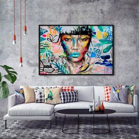 Tablolife Riot Of Colors 80x80 cm Yağlı Boya Dokulu Tablo