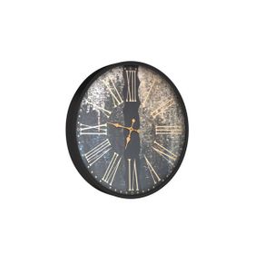 Tablolife Roma Rakamlı 80 cm Metal Çerçeveli Saat