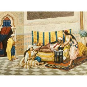 Tablolife Saray Eğlencesi 35x50 cm Kanvas Tablo