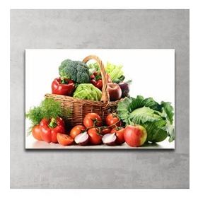 Tablolife Sebze Sepeti 35x50 cm Kanvas Tablo