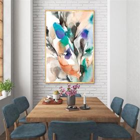 Tablolife Serbest Çağrışım 60x90 cm Yağlı Boya Dokulu Tablo