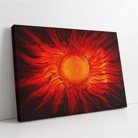 Tablolife Soyut Güneş 35x50 cm Kanvas Tablo