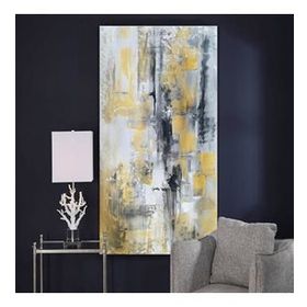 Tablolife Soyut Pastel 60x90 cm Yağlı Boya Dokulu Tablo