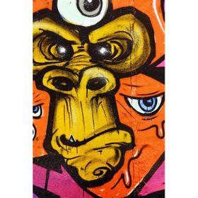 Tablolife Soyut Şempanze 60 x 90 cm Kanvas Tablo