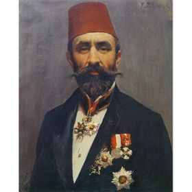 Tablolife Sultan II. Abdülhamid 60 x 90 cm Kanvas Tablo