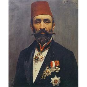 Tablolife Sultan II. Abdülhamid 60 x 90 cm Kanvas Tablo
