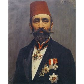 Tablolife Sultan II. Abdülhamid 60 x 90 cm Kanvas Tablo