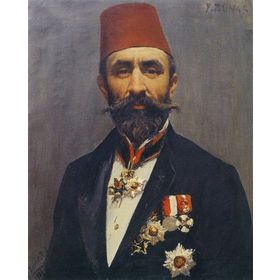 Tablolife Sultan II. Abdülhamid 60 x 90 cm Kanvas Tablo