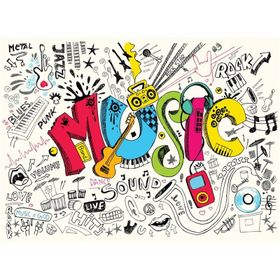 Tablolife Tablolife Müzik 35 x 50 cm Kanvas Tablo