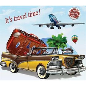 Tablolife Tatil Zamanı! 35 x 50 cm Kanvas Tablo