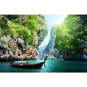 Tablolife Tayland Tekne Turu 35 x 50 cm Kanvas Tablo
