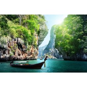 Tablolife Tayland Tekne Turu 35 x 50 cm Kanvas Tablo