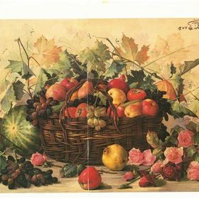Tablolife Taze Meyveler 35 x 50 cm Kanvas Tablo
