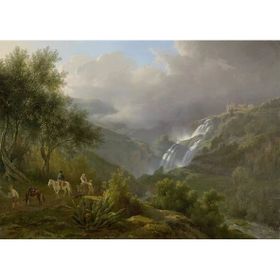 Tablolife Tivoli'de Fırtına Yaklaşıyor 35 x 50 cm Kanvas Tablo