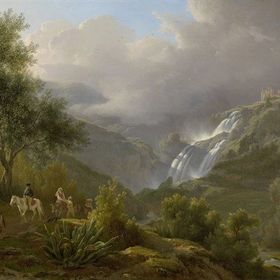 Tablolife Tivoli'de Fırtına Yaklaşıyor 35 x 50 cm Kanvas Tablo
