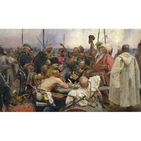 Tablolife Türk Sultanına Mektup Yazan Zaporojya Kazakları 35 x 50 cm Kanvas Tablo
