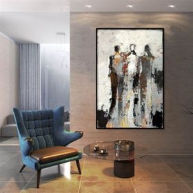 Tablolife Üç Gölge 60 x 90 cm Yağlı Boya Dokulu Tablo