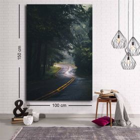 Tablolife UZUN İNCE BİR YOL 60 x 90 cm KANVAS TABLO
