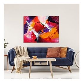 Tablolife Vivid 60 x 90 cm Yağlı Boya Dokulu Tablo