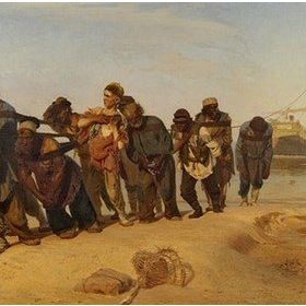 Tablolife Volga Kıyısında Burlaklar 35 x 50 cm Kanvas Tablo