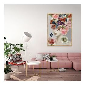 Tablolife Women İn Flowers 60 x 90 cm Yağlı Boya Dokulu Tablo