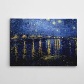 Tablolife Yıldızlı Gece 35 x 50 cm Kanvas Tablo