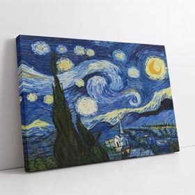 Tablolife Yıldızlı Gece 35 x 50 cm Kanvas Tablo