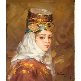 Tablolife Yörük Kızı 35 x 50 cm Kanvas Tablo