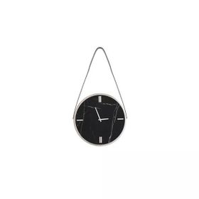 Tablolife Yuvarlak 45 cm Mermer Efektli Saat