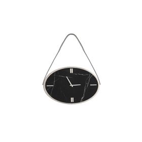 Tablolife Yuvarlak 45 cm Mermer Efektli Saat