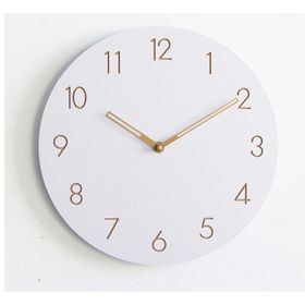 Tablolife Yuvarlak Ahşap Duvar Saati