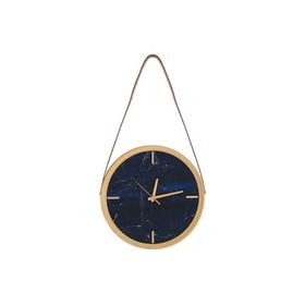 Tablolife Yuvarlak Uzay Navy Duvar Saati