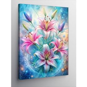 Tablolife Zambaklar 35 x 50 cm Kanvas Tablo