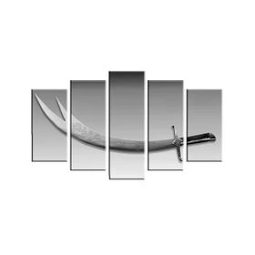 Tablolife Zülfikar 5 Parçalı 60x100 cm Kanvas Tablo