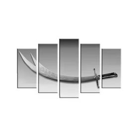 Tablolife Zülfikar 5 Parçalı 60x100 cm Kanvas Tablo