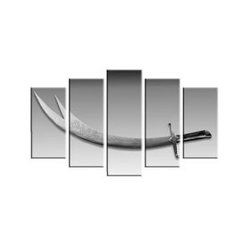 Tablolife Zülfikar 5 Parçalı 60x100 cm Kanvas Tablo