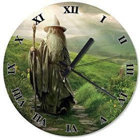 Tablomega 1090-30 Yüzüklerin Efendisi Gandalf Baskılı Duvar Saati