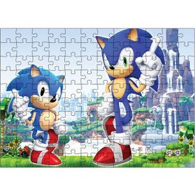 Tablomega Ahşap Mdf Sonic 120 Parça 25x35 cm Puzzle Yapboz