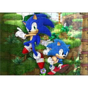 Tablomega Ahşap Mdf Sonic 120 Parça 25x35 cm Puzzle Yapboz