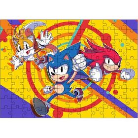 Tablomega Ahşap Mdf Sonic 120 Parça 25x35 cm Puzzle Yapboz